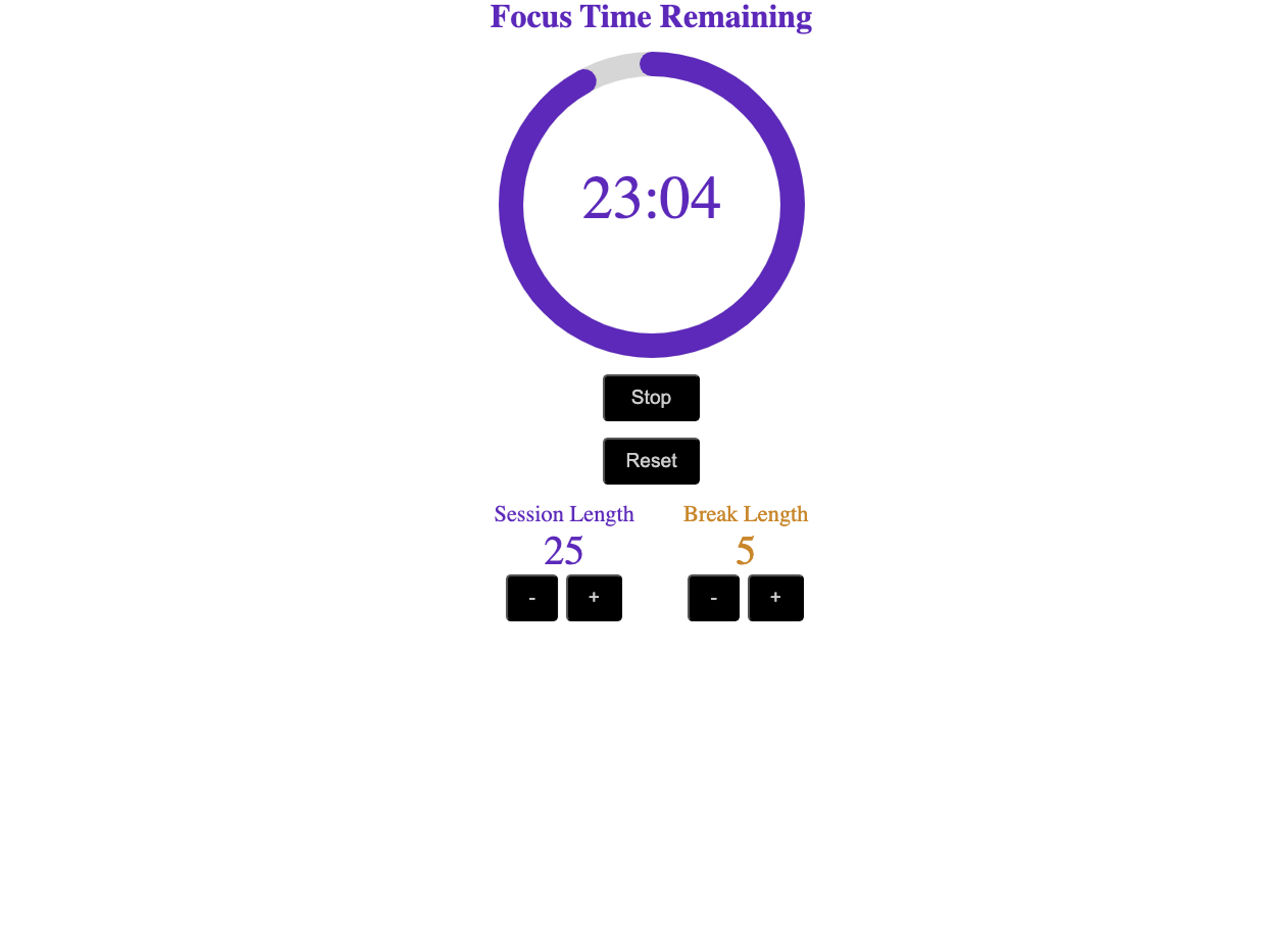 Pomodoro Timer